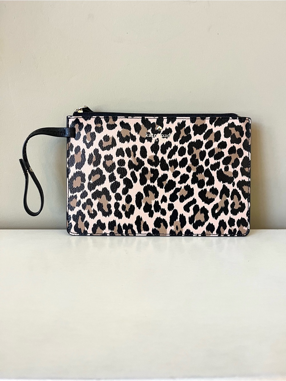 Kate Spade Leopard Print Wristlet